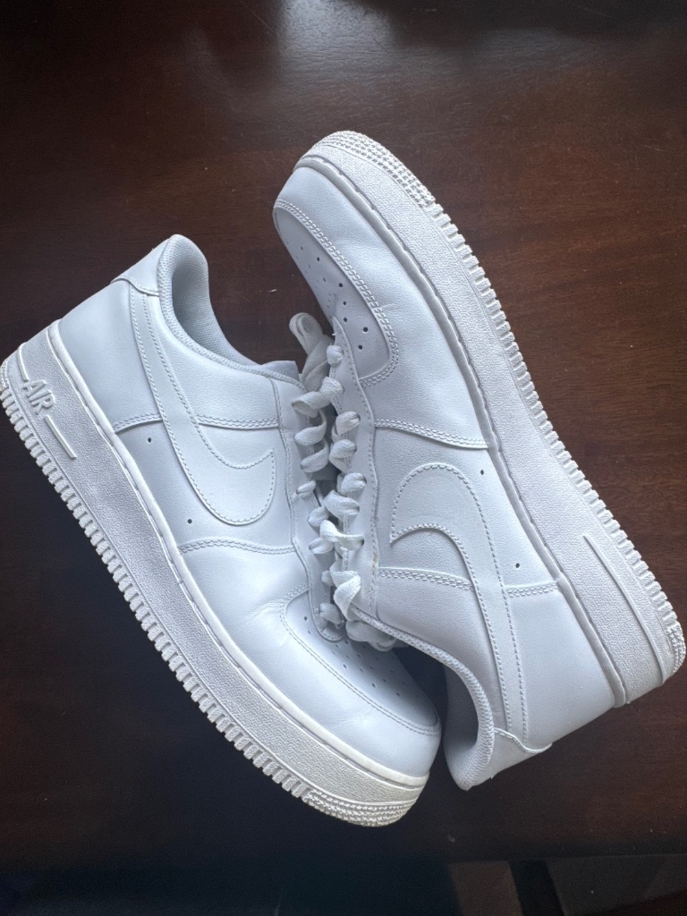 Nike Air Force 1 Low '07 "Triple White". Size 12.